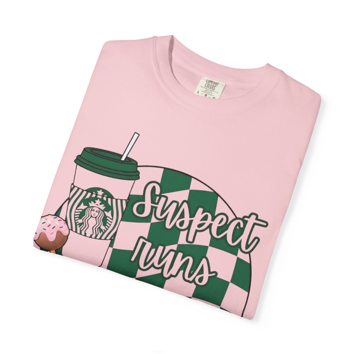 Suspect Turns On Starbucks T-Shirt — Coffee Lover Graphic Tee