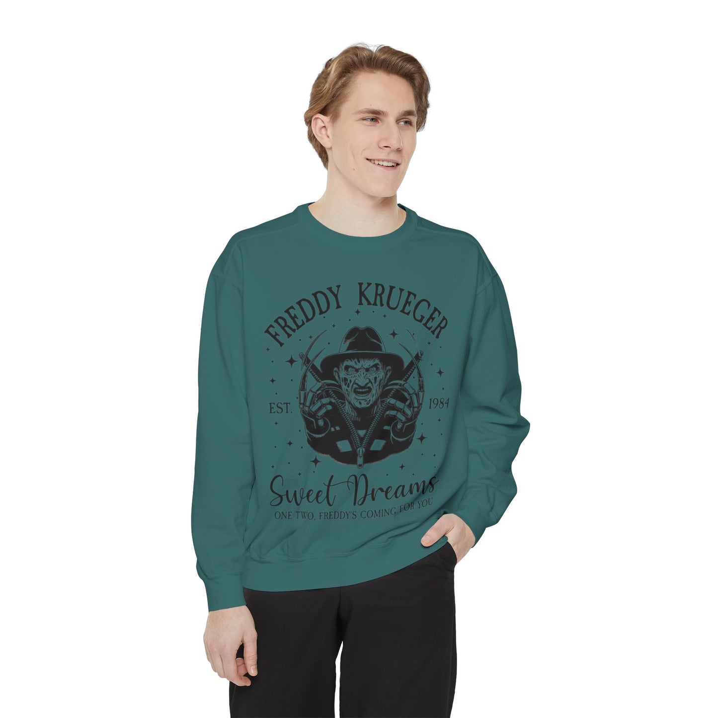 Freddy Krueger 'Sweet Dreams' Graphic Sweatshirt