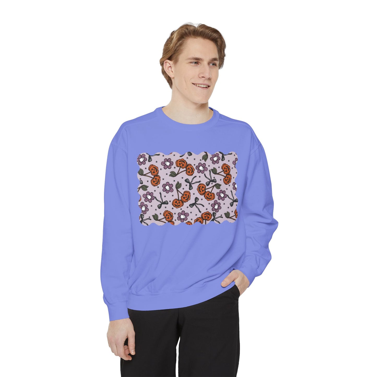 Floral Pumpkin Patch Sweatshirt